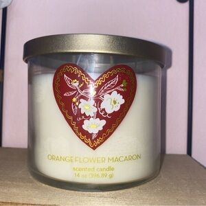 Orange Flower Macaron Scented Candle